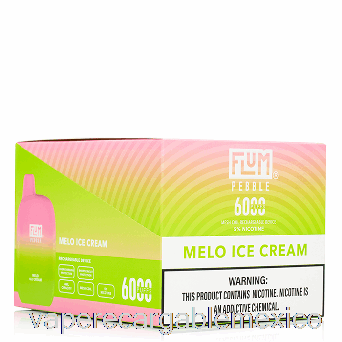 Vape Recargable [paquete De 10] Flum Pebble 6000 Desechable